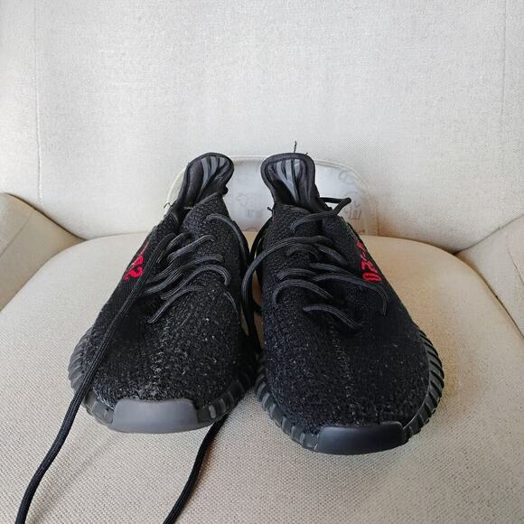 adidas Yeezy Boost 350 v2 Bred CP9652 sz 9.5 - Picture 3 of 7